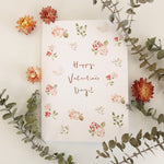 Load image into Gallery viewer, "Happy Valentine's Day" Loose Blooms Card
