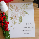 Load image into Gallery viewer, Elizabeth "He will be our Peace" Print
