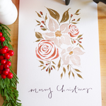 Load image into Gallery viewer, "Merry Christmas" Greeting Card
