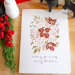 Load image into Gallery viewer, "Wishing you a Very Merry Christmas" Greeting Card
