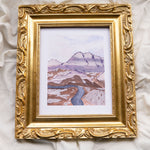 Load image into Gallery viewer, Les Montagnes Violettes Print
