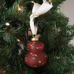Load image into Gallery viewer, Crimson Ceramic Heirloom Ornament
