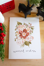 Load image into Gallery viewer, "Warmest Wishes" Greeting Card
